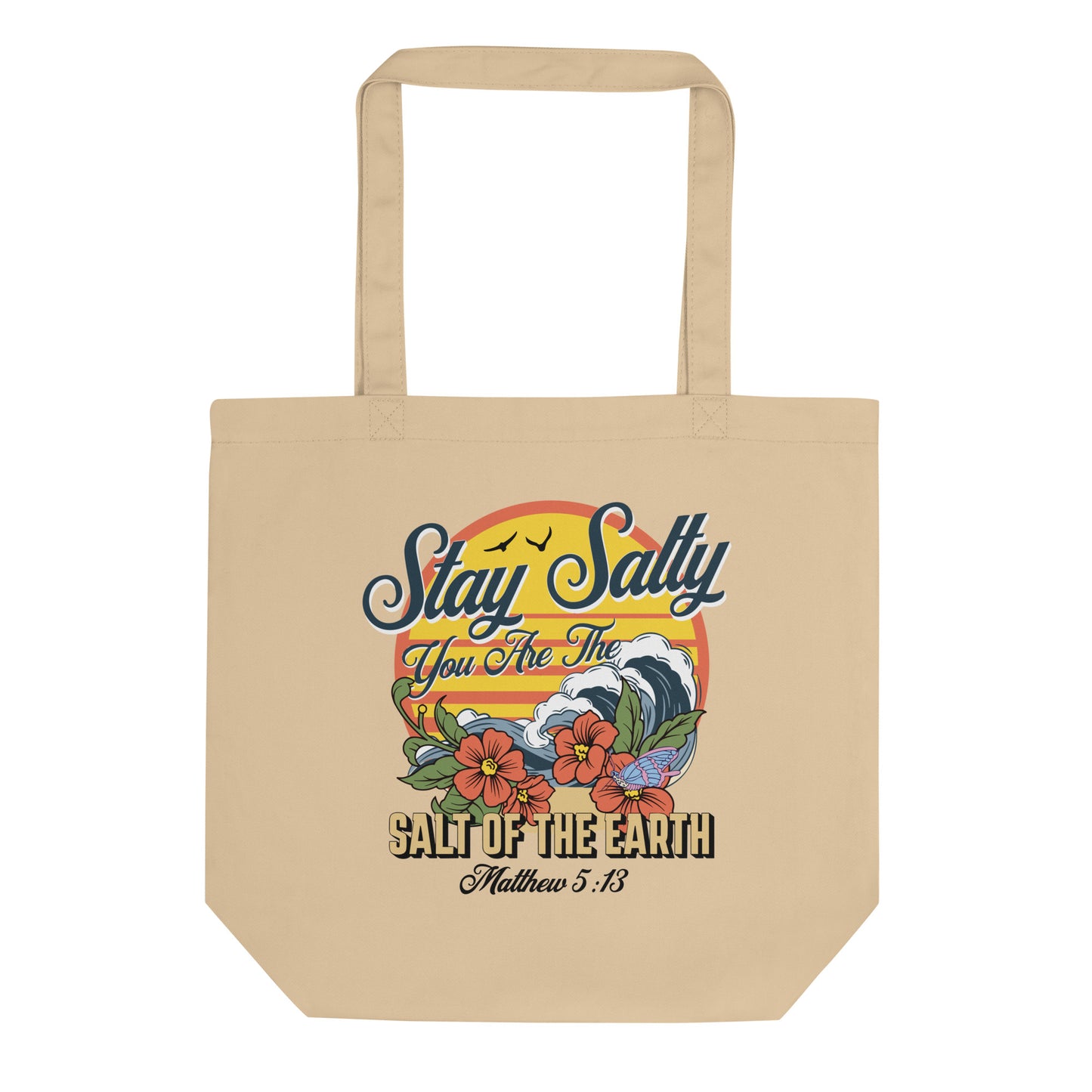 You Are The Salt Of The Earth Faith Gift, Eco Tote Bag, Christian Gift